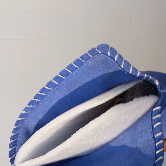 ZigiNY LEATHER High Boots Sky Blue or Chocolate Brown| 8 US - Picture 12 of 13